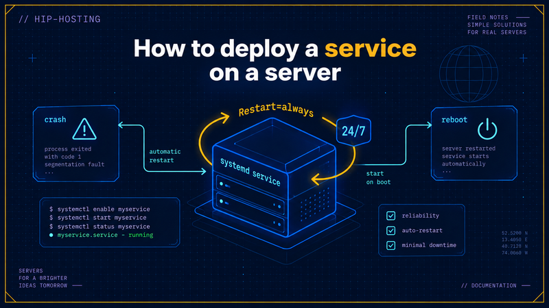 how to deploy a service
